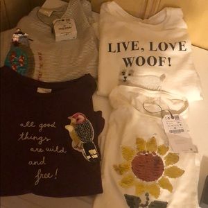 Girls Zara tios-NWT